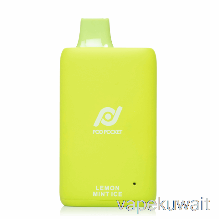Pod Pocket 7500 نظام كبسولات الفيب المثلج بالليمون والنعناع القابل للتصرف